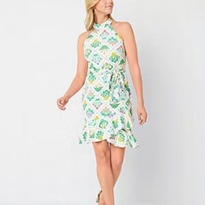 NWT Melonie T sleeveless shift dress size 16